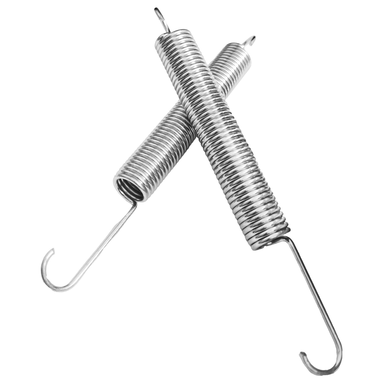 2 PCS 6 1/4 Inch 158mm Recliner Sofa Chair Tension Springs Stainless Steel