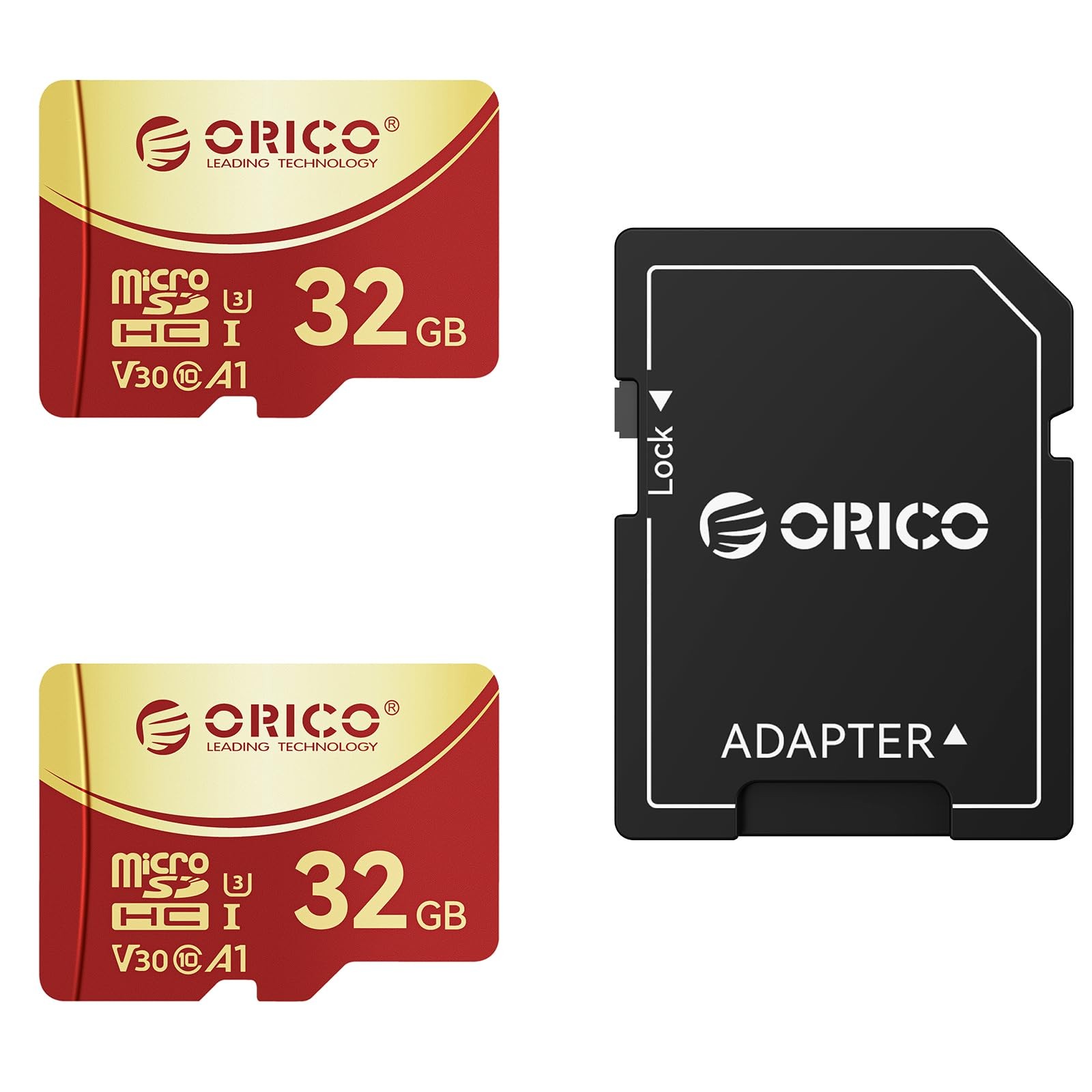 32GB 2 Pack Micro SDHC UHS-I Memory Card, 100MB/s, 4K UHD Recoding, U3, Class...