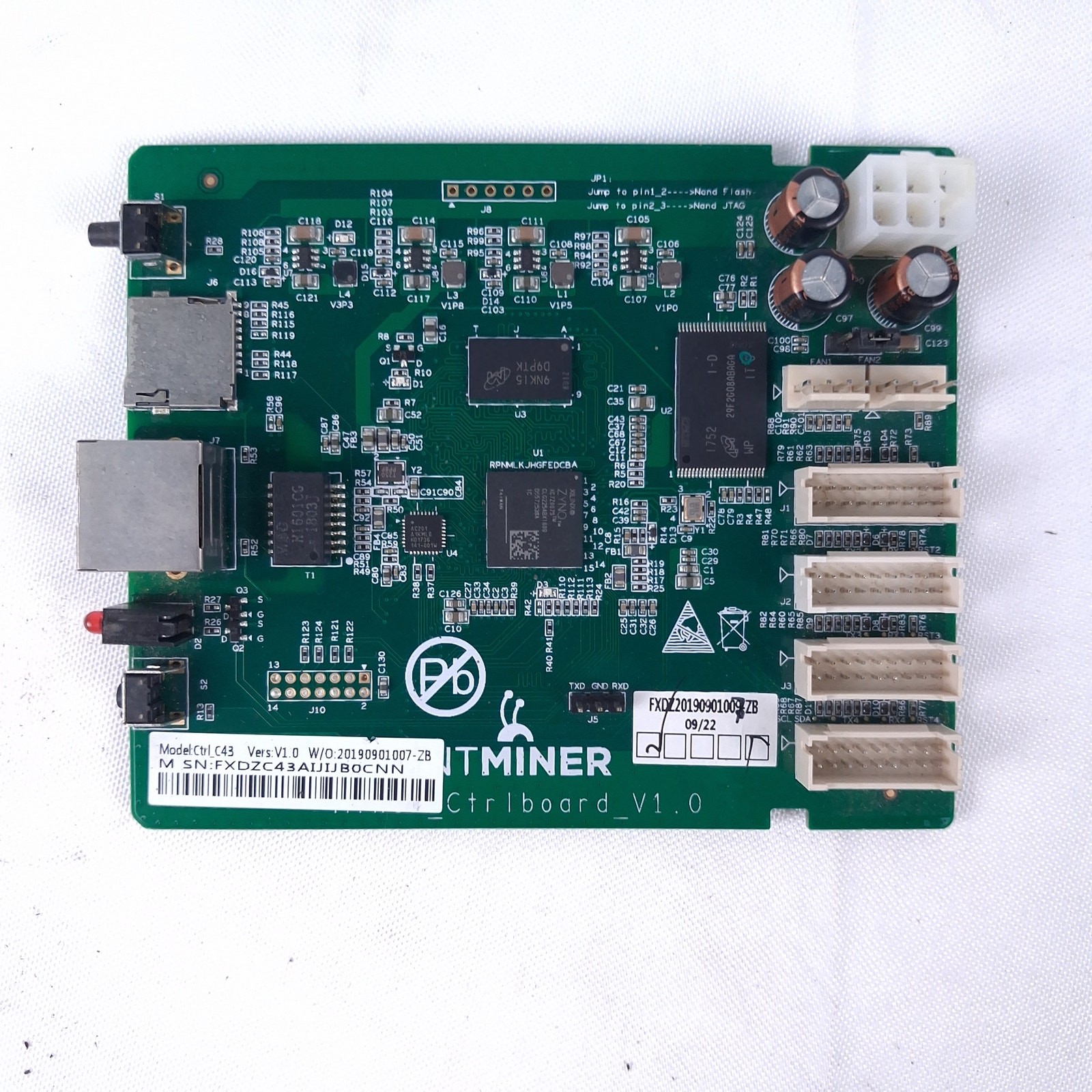Bitmain Antminer Ctrl_C41 V1.0 Control Board S9 S9i S9j T9 Motherboard