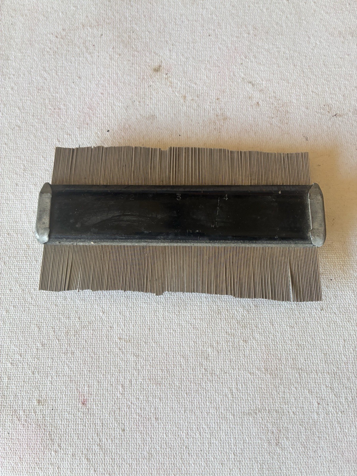 Vtg Contour Gauge with Stainless Steel Pins