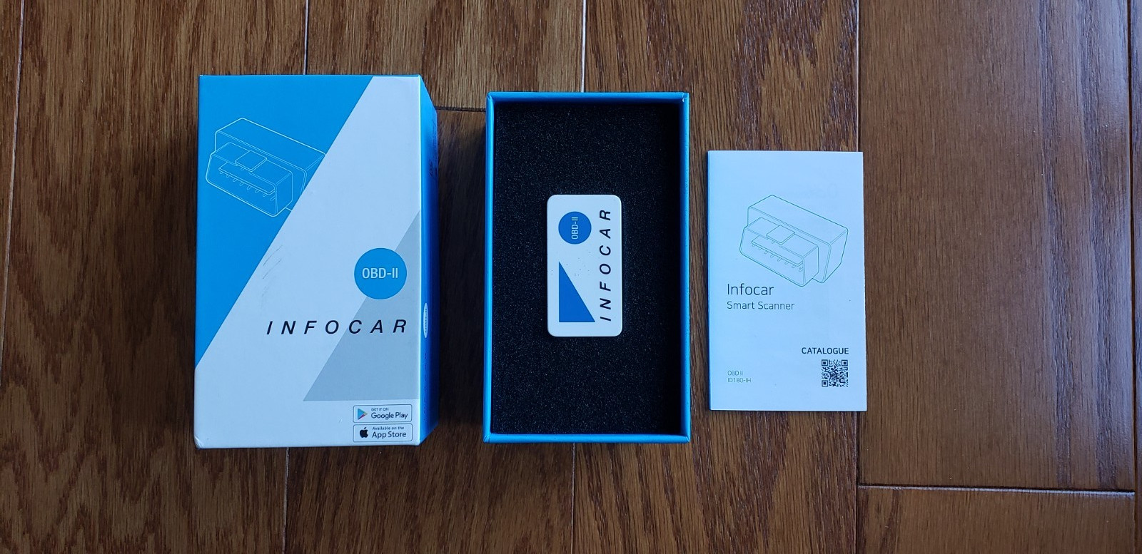 Infocar OBD2 android/ios app free with a scanner