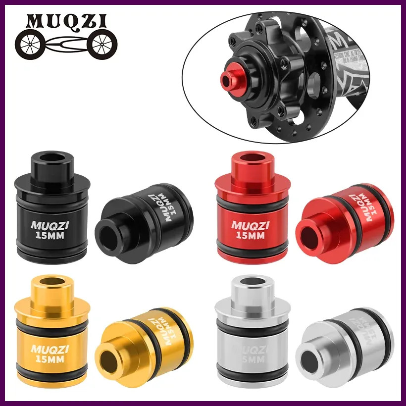 Thru Axle to Quick Release Adapter 15/12mm to 9mm Conversion for Bike