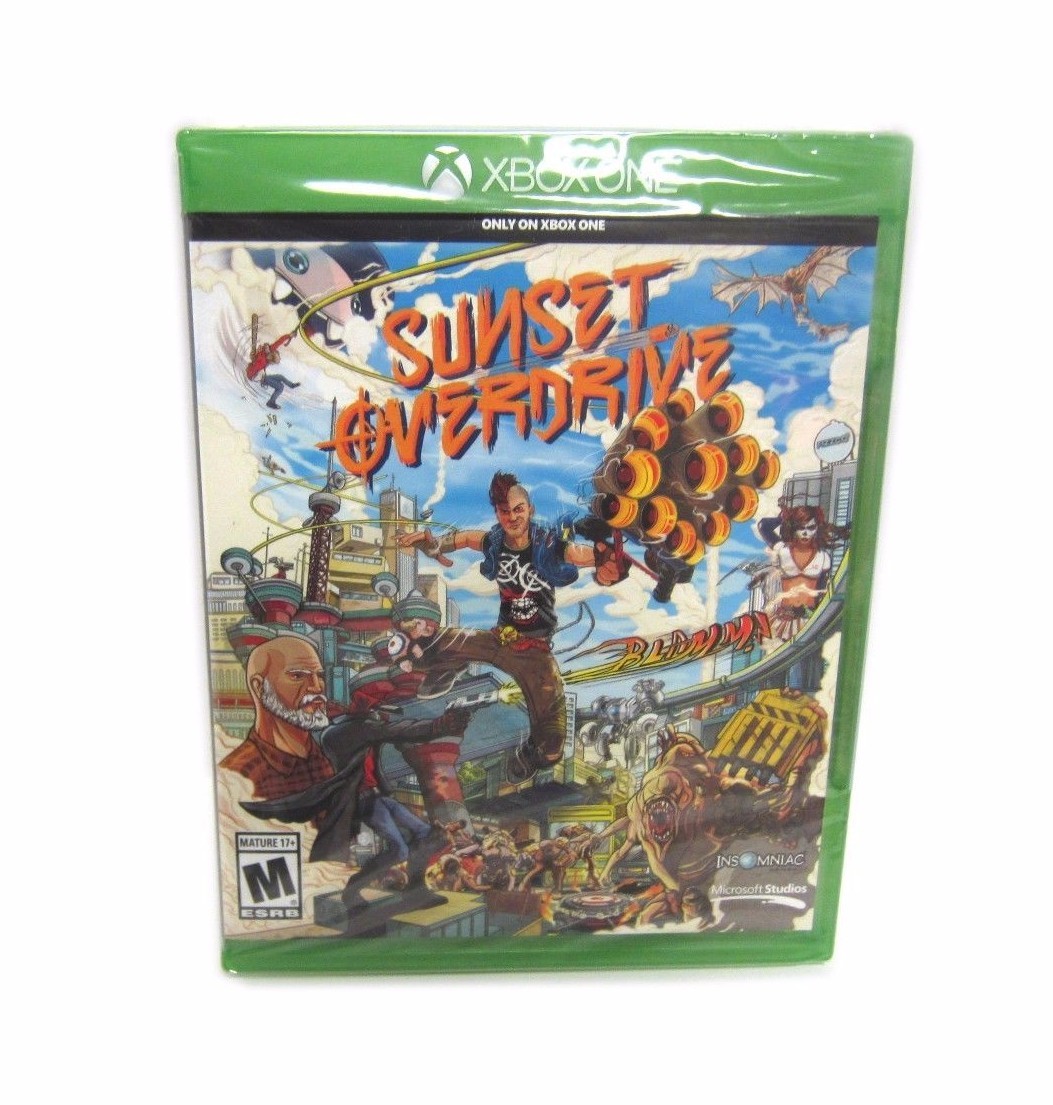 Sunset Overdrive (Microsoft Xbox One, 2014) BRAND NEW SEALED FREE SHIPPING