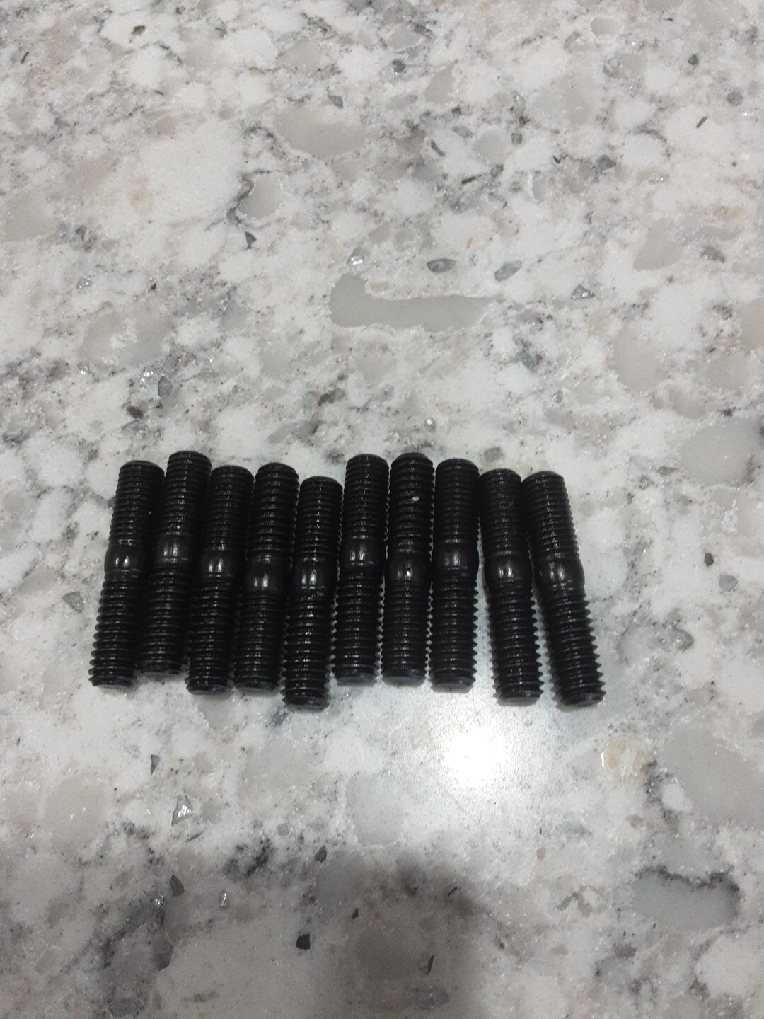 10 Double-End Stud 5/16"-24 SAE x 5/8" 5/16"-18 USS x 3/4