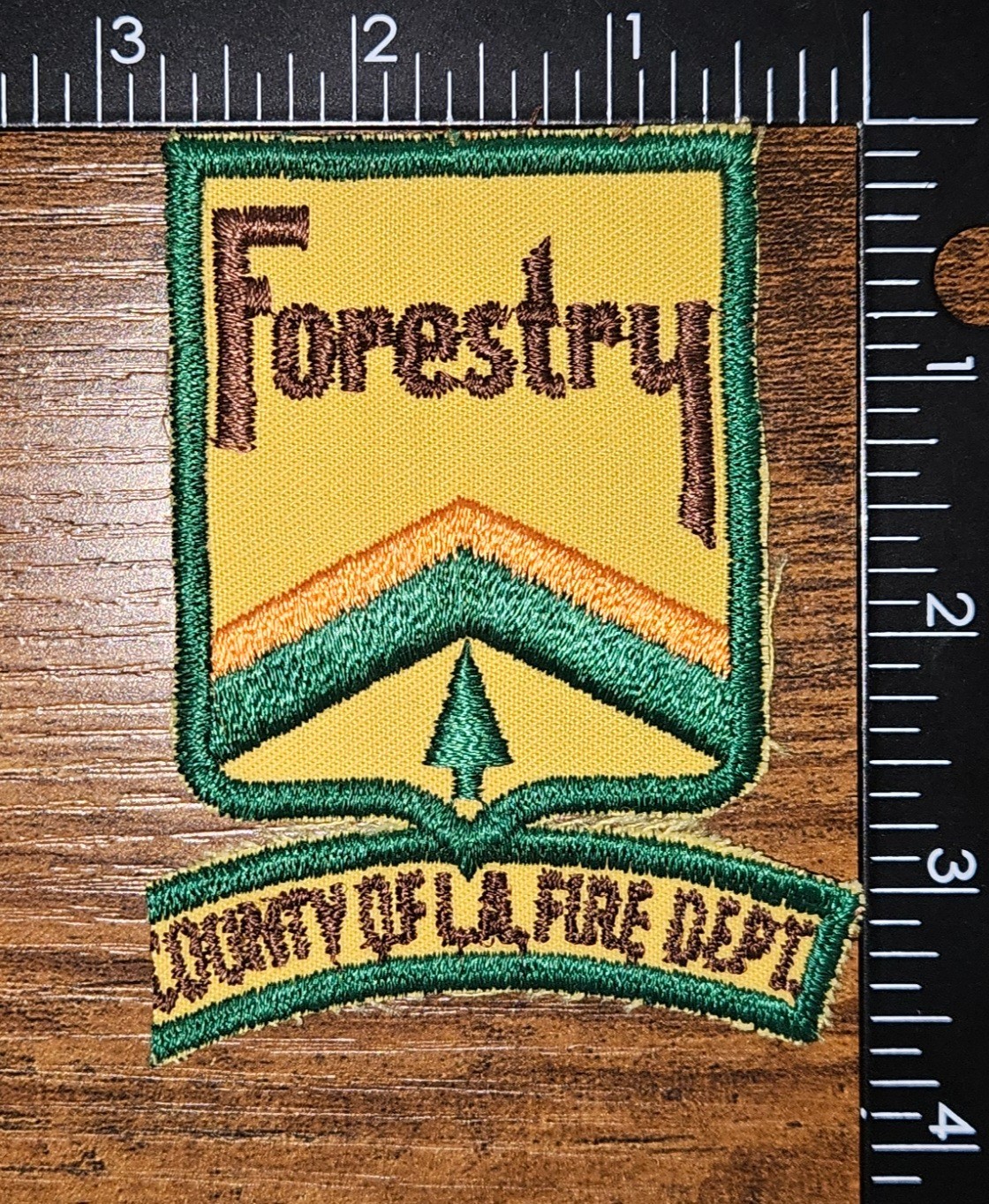 Los Angeles County California Fire Department of Forestry Vintage Patch