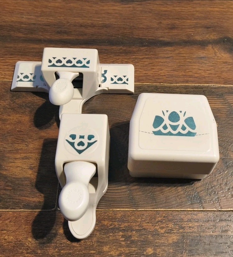 Lot Of 3 Martha Stewart Crafts Paper Punch