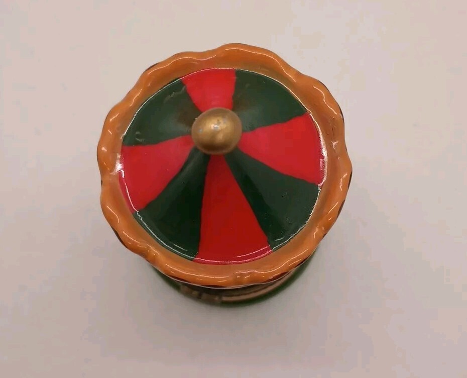 Horse Carousel Trinket Box 3.5 in H