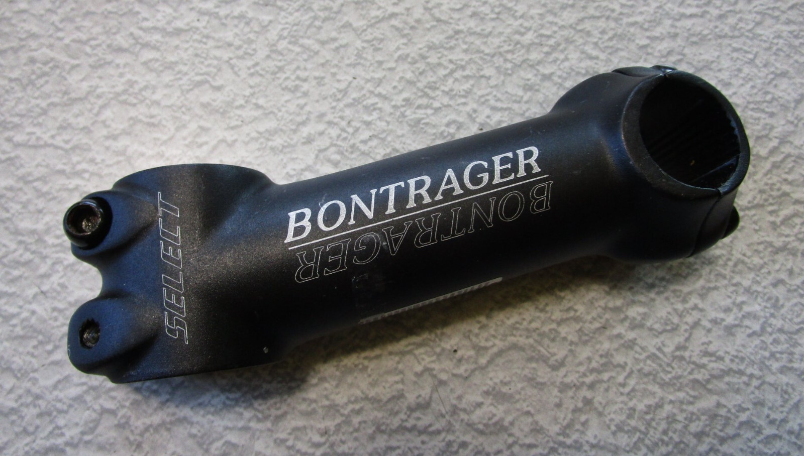 Bontrager Select threadless stem 110mm 10 degrees 1 1/8 steerer 1" bars 171g