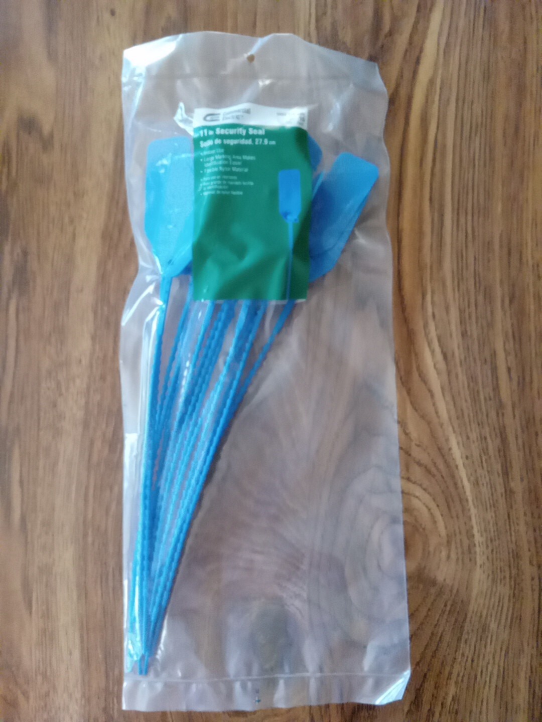 Commercial Electric 11 Inch Security Seal Strap Zip Ties 15 Pcs 1002216800 NEW