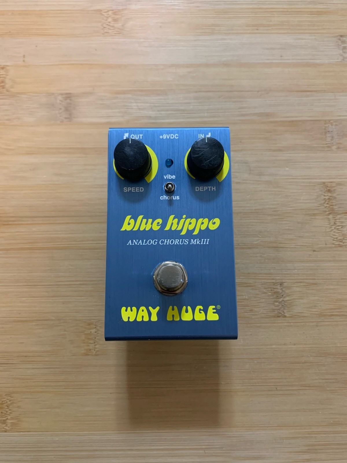 Way Huge WM61 Blue Hippo Analog Chorus MkIII Guitar Pedal