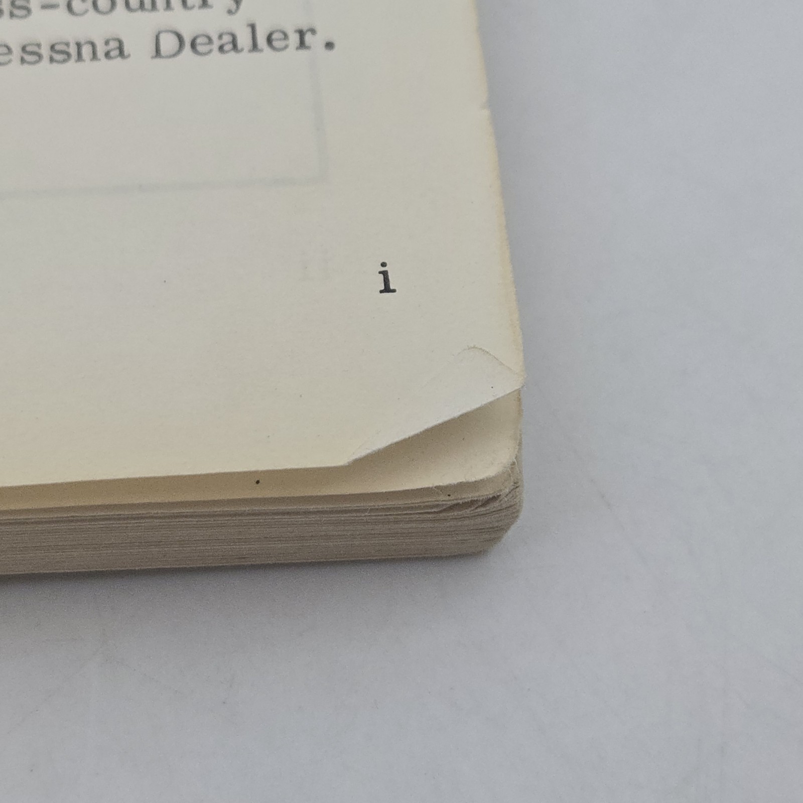 Vintage 1967 Cessna Model 402 Owner's Manual