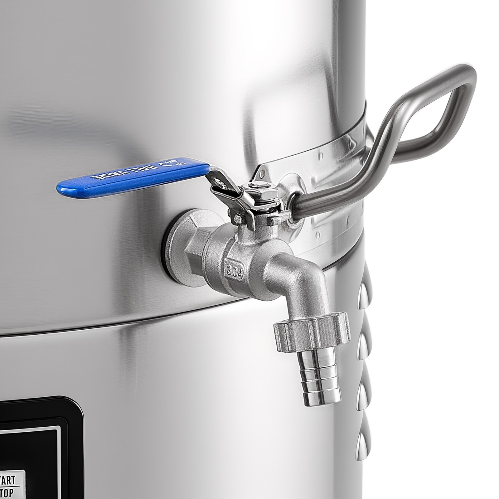 VEVOR Home Beer Brewing Machine Grain Brewing System w/ Circulating Pipe 16 Gal