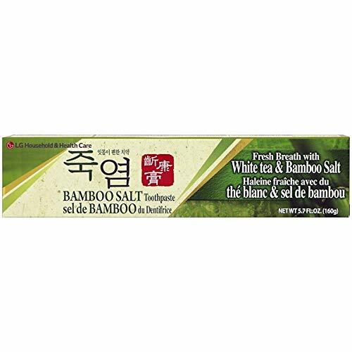 LG Bamboo Salt Toothpaste Fresh Breath with Bamboo Salt 5.6 oz 2 Packs