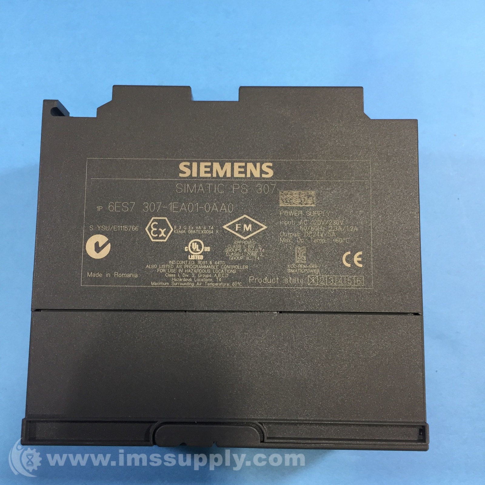 Siemens 6ES7 307-1EA01-0AA0 Power Supply Module 0755