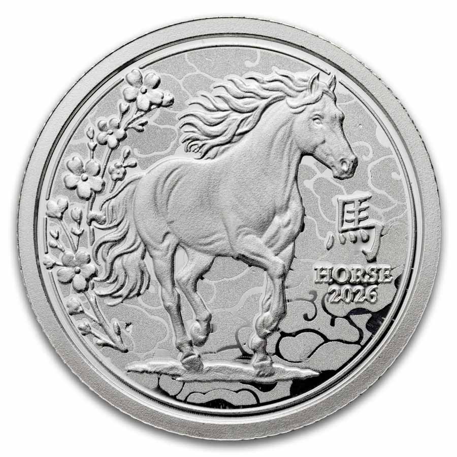 2026 Republic of Cameroon 1/10 oz Silver Lunar Year of the Horse