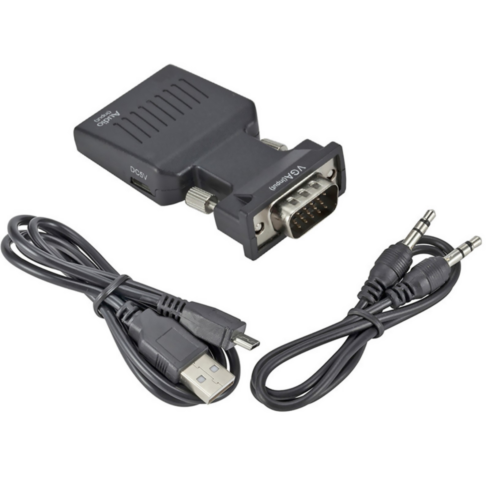 VGA Input To HDMI Output Adapter+ Audio Cable+USB Cable For Win7/8/10
