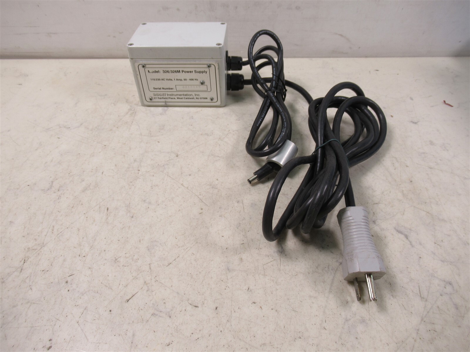Impact Instrumentation 326 / 326M Power Supply 115/230 AC Volts 1 Amp 50-400 Hz