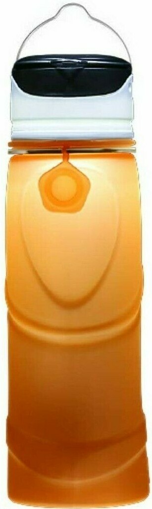 Rollup Bottle | Collapsible Leak-Proof Water Bottle with LED | Flashlight LED