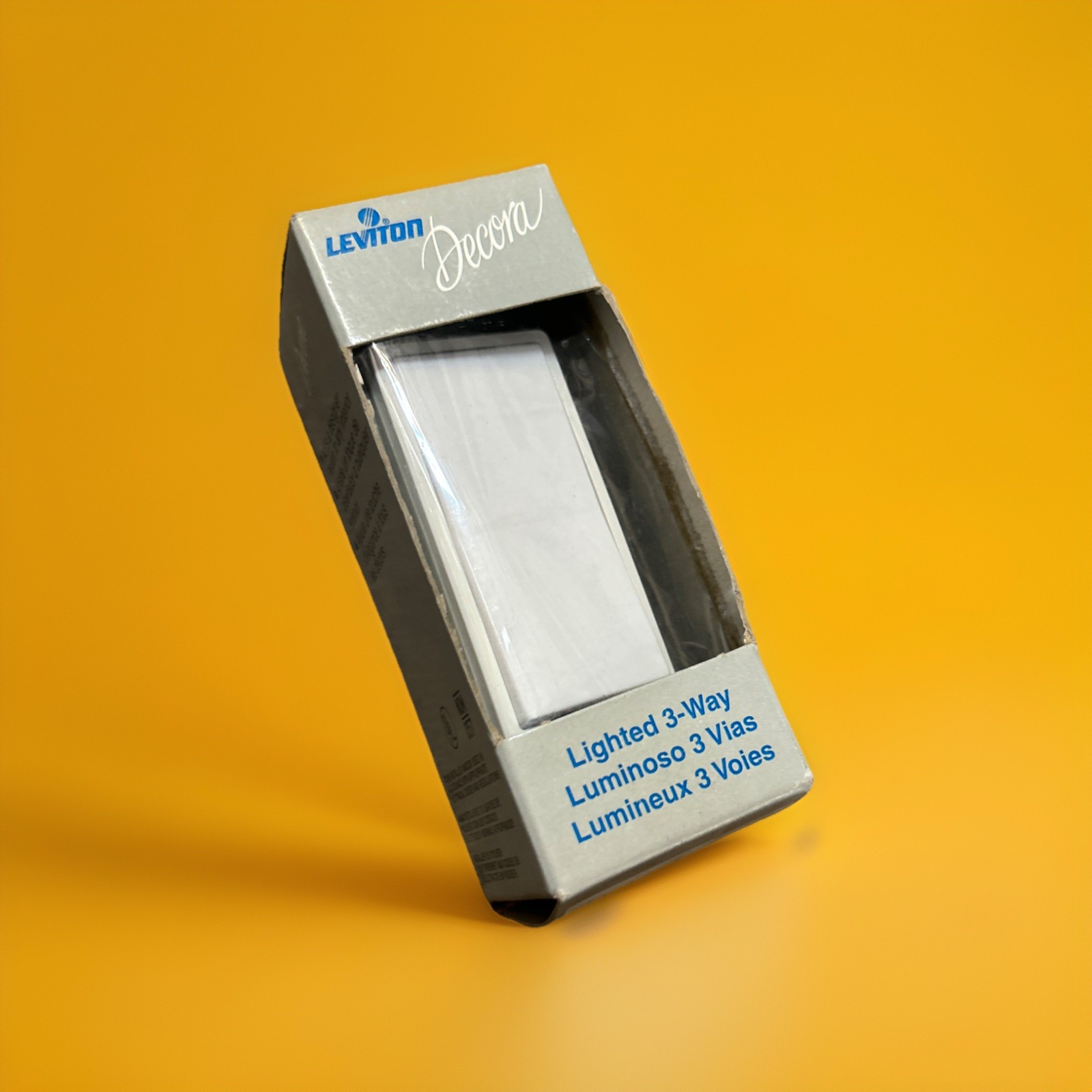 🔥2 Units ~ Leviton 104-05613-2WS Decora LED Illuminated Rocker Switch🔥
