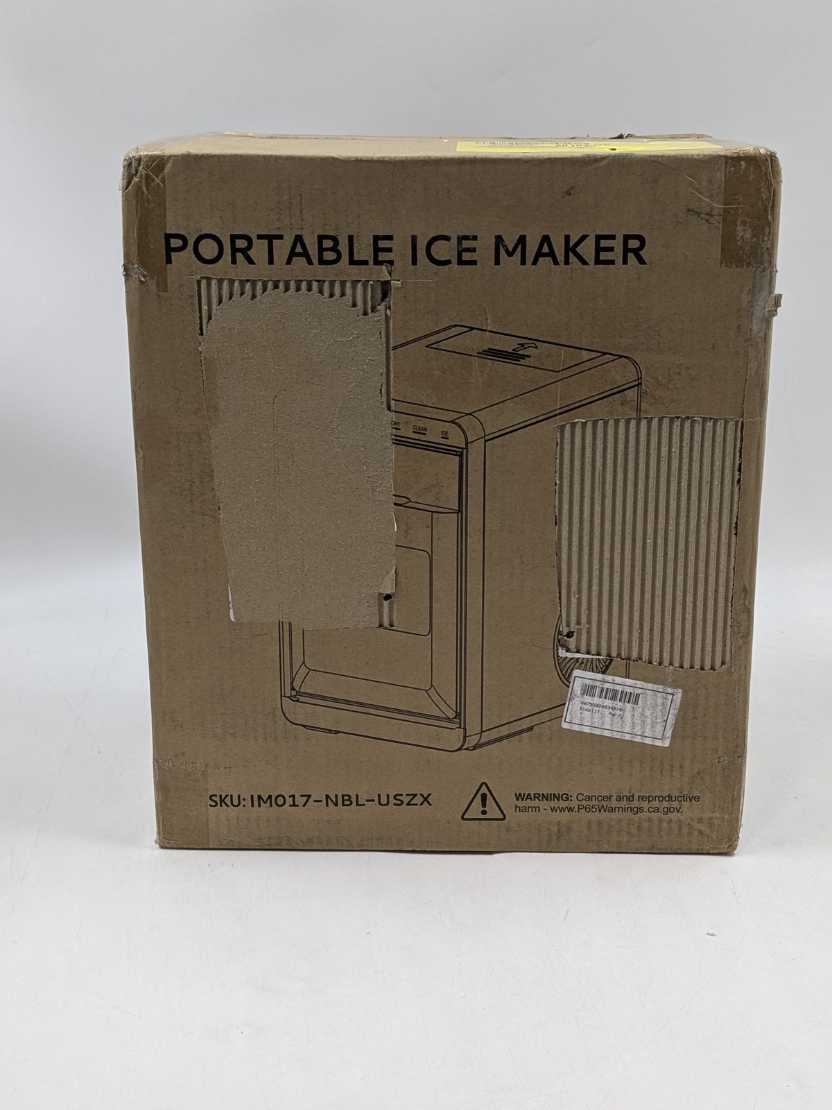 Simzlife 45lb/24H Portable Countertop Ice Maker Machine IM017-NBL-USZX