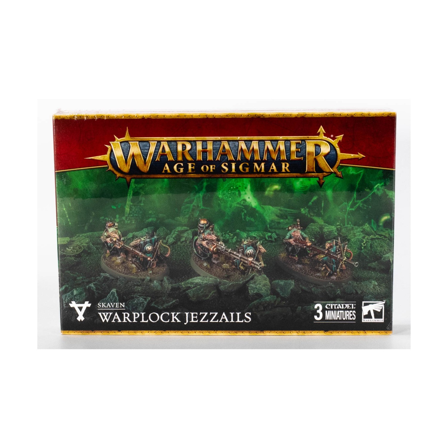 GW Age of Sigmar Skaven Warplock Jezzails SW (New)