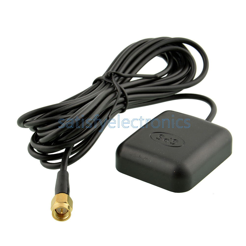 28dB LNA Gain 1575.42MHz Male SMA Male GPS Active Antenna Stronger Singal NEW