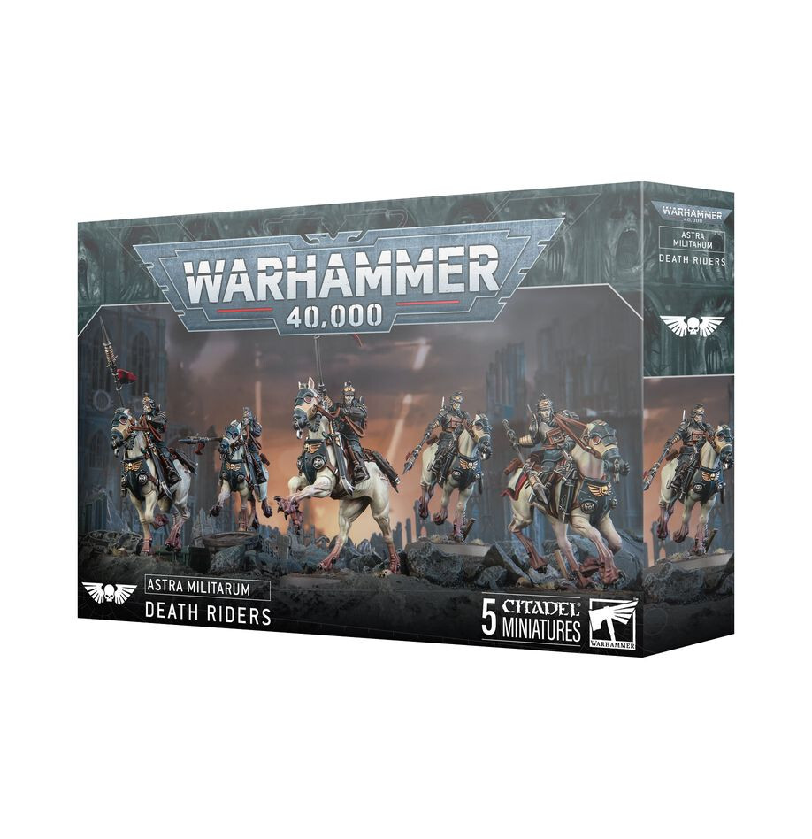 Astra Militarum: Krieg Death Riders - Warhammer 40k - Brand New! 47-74