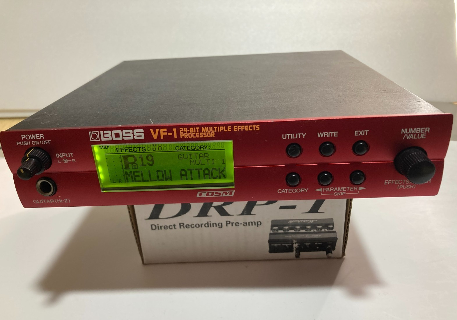 Boss VF-1 24-Bit Digital Effects Processor Working MIJ VF1