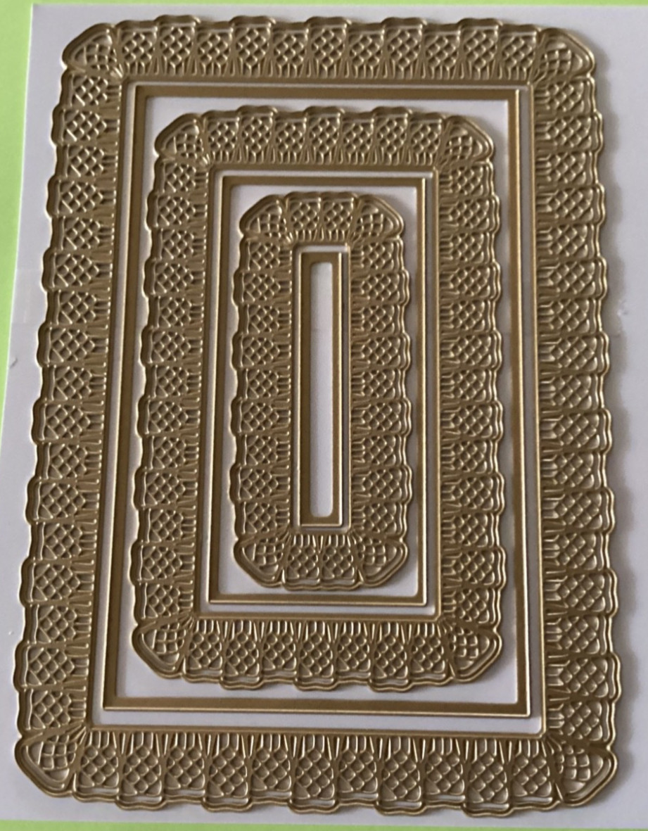 Anna Griffin 3D Ribbon Frame Dies 5x7