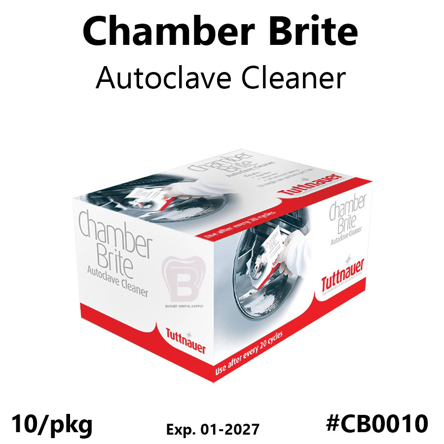Autoclave Cleaner #CB0010 Chamber Brite Powder Autoclave Cleaner (Pack of 10)