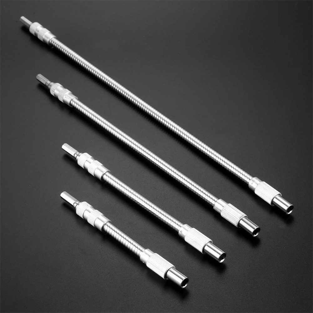 Screwdriver Extension Bit Socket Holder Adapter Hex Flexible Shaft Hose 1/4" 1Pc