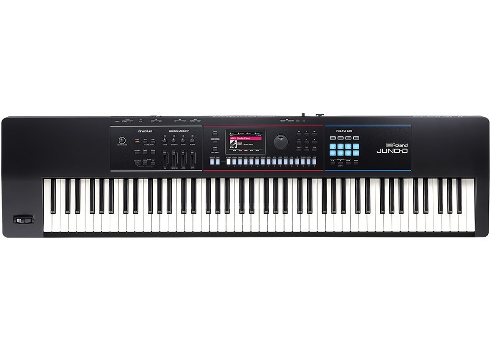 Roland JUNO-D8 88-key Synthesizer Stage Bundle