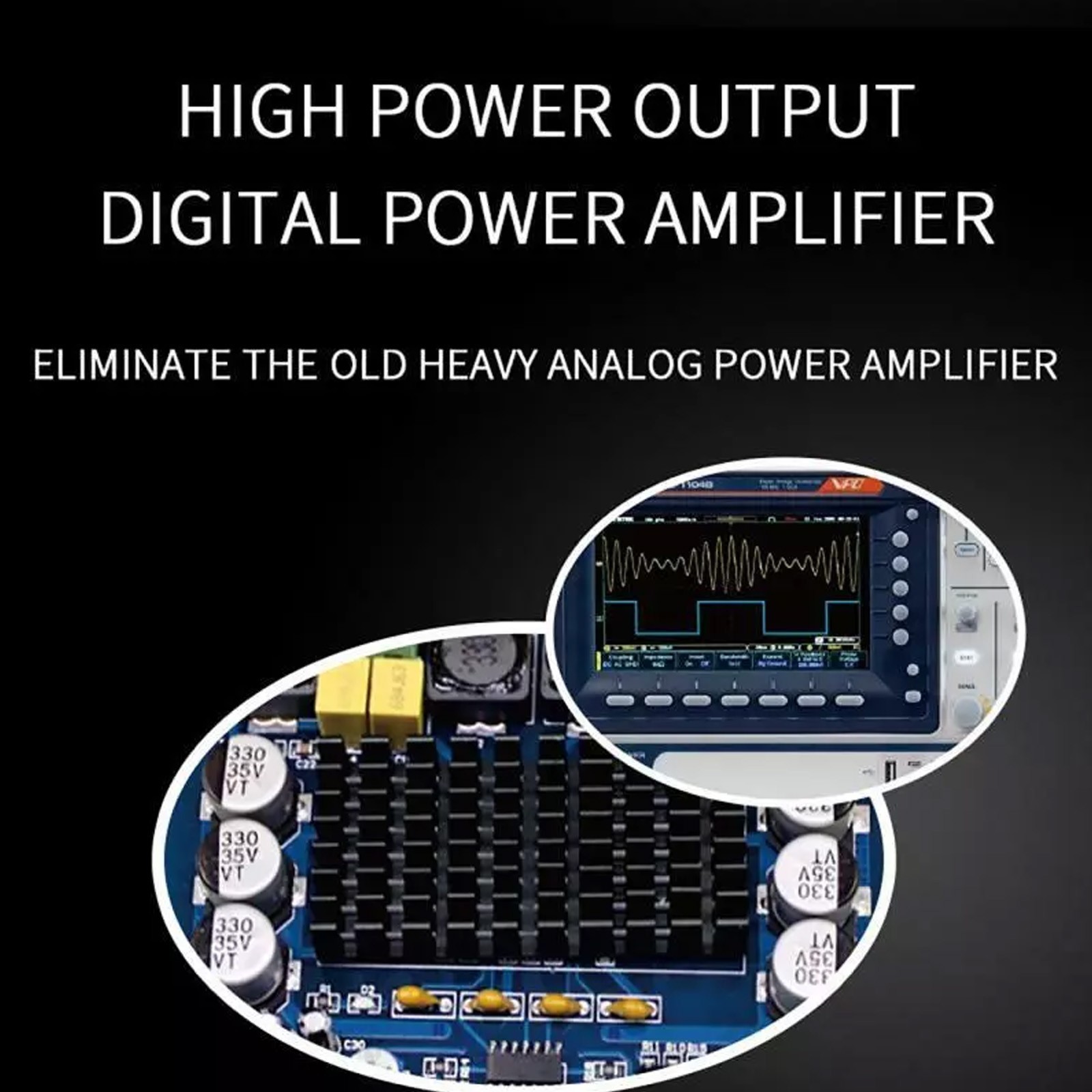 1000W Bluetooth Mini Power Amplifier Stereo Receiver Audio Amp USB Music Player