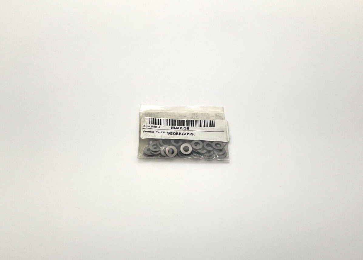 McMaster 988-SPR STL-5X10X1 Shim Rings 98055A099 Lot of 50 New (VT)