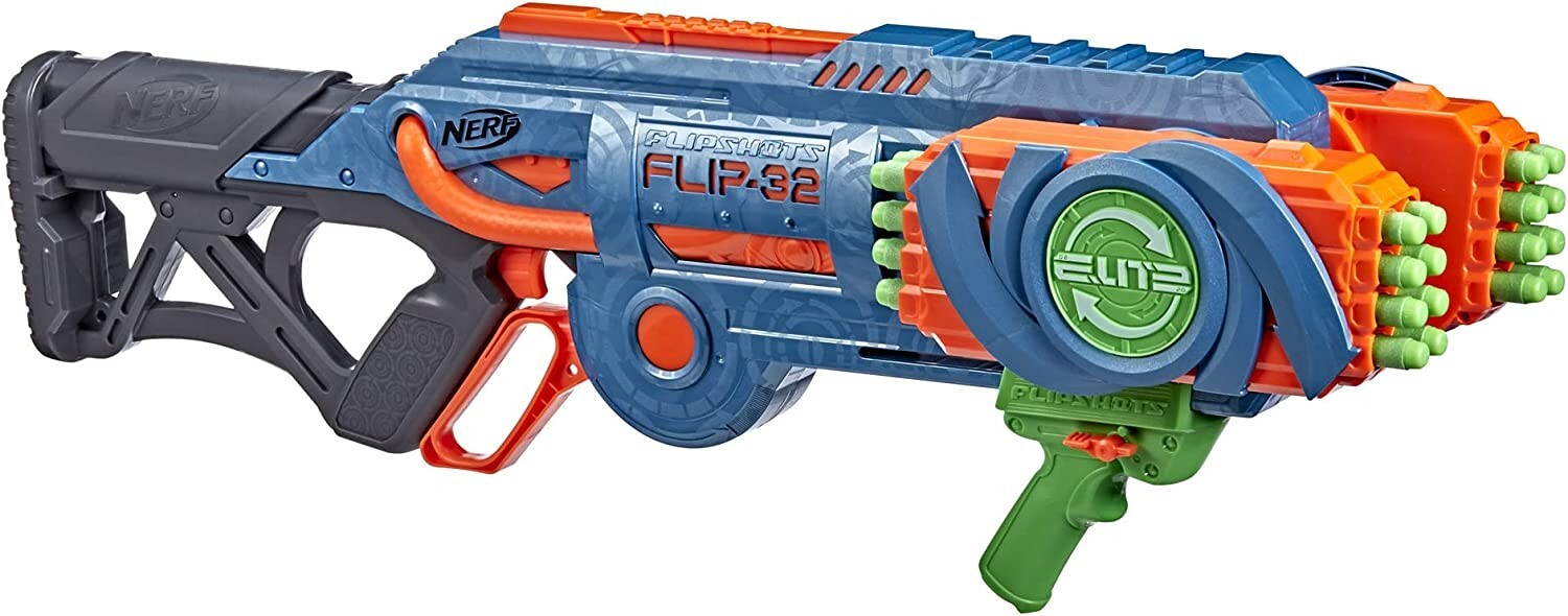NERF Elite 2.0 Flipshots Flip-32 Blaster - F2553 *DMG BOX - FREE SHIPPING!
