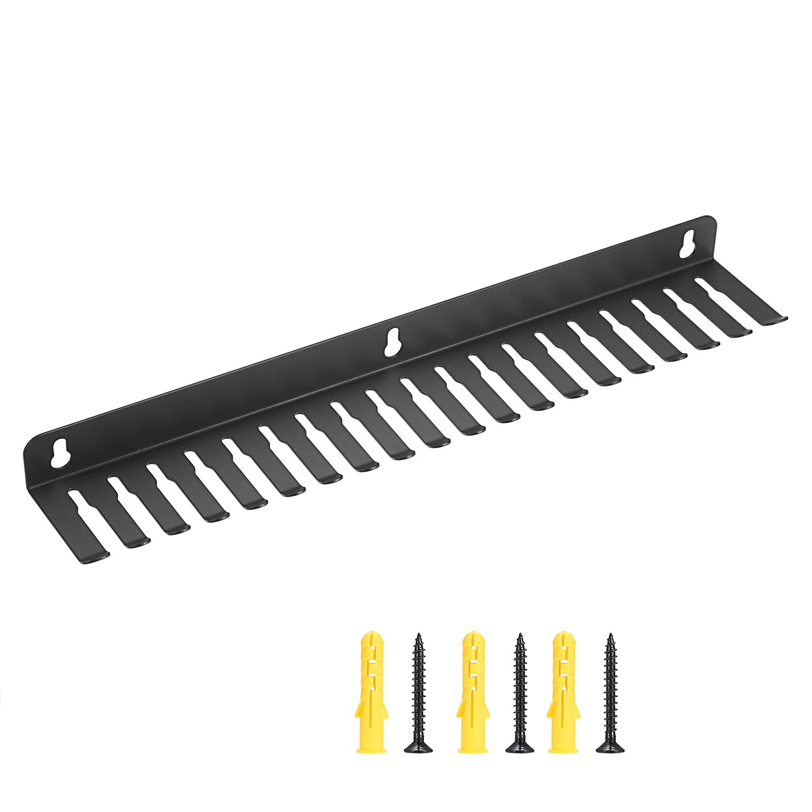 19 Cable Slot Cable Hanger and Organizer, Wall Mounted Cable Hanger,Iron Cabl