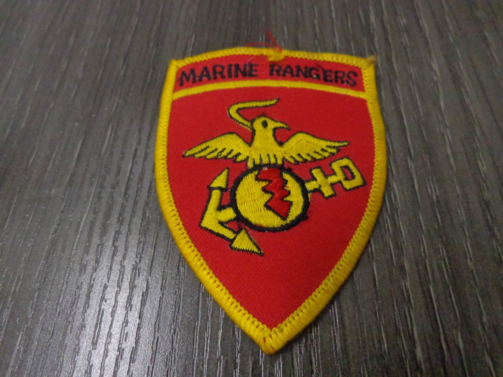 USMC MARINE RANGERS PATCH THAILAND MADE WOVEN UNUSED VIETNAM WAR STICHED VINTAGE