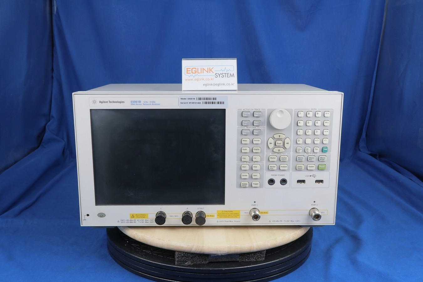 Agilent E5061B Network Analyzer ENA opt 005/ 3L5/ 019