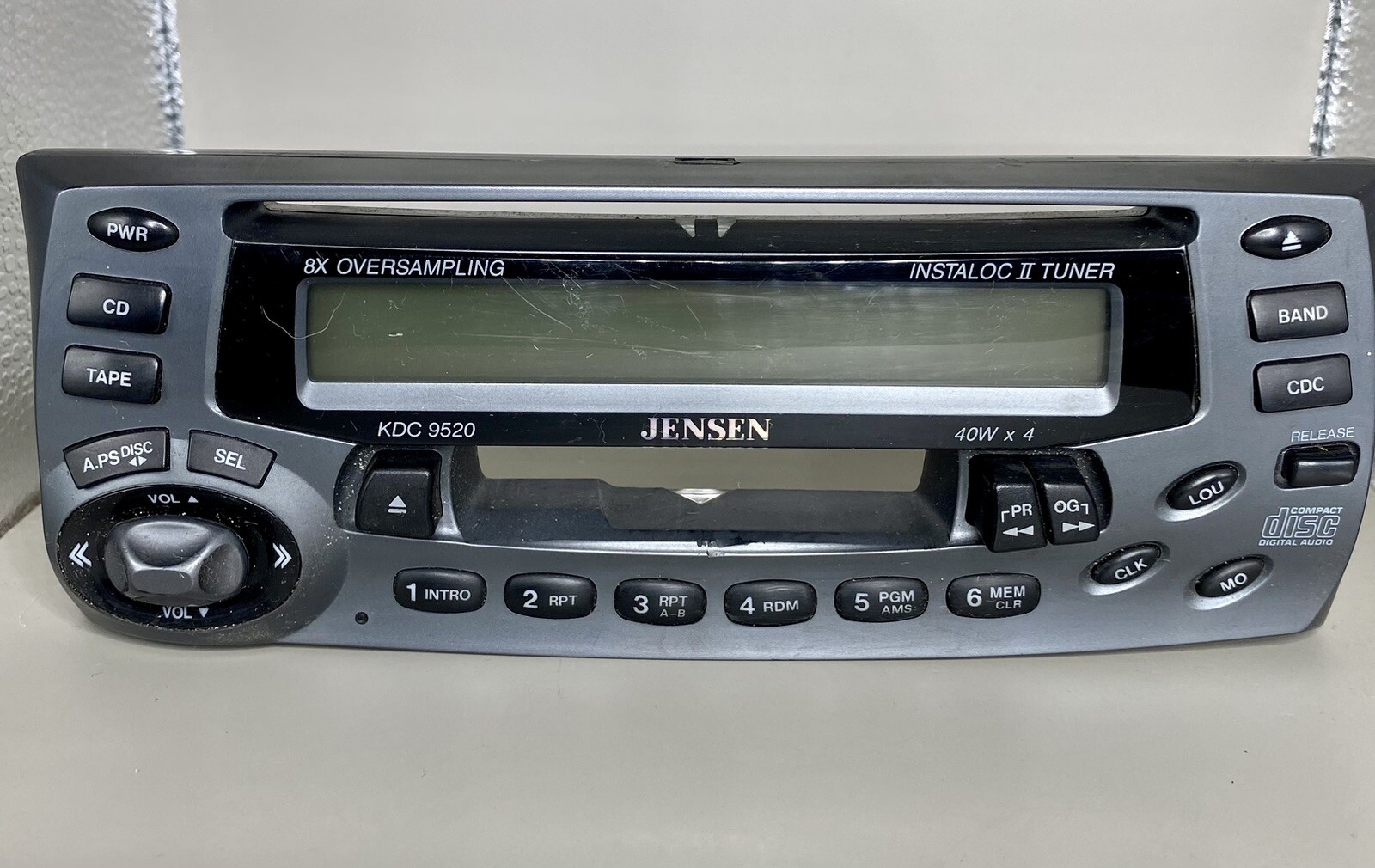 JENSEN KDC 9520 FACEPLATE ONLY