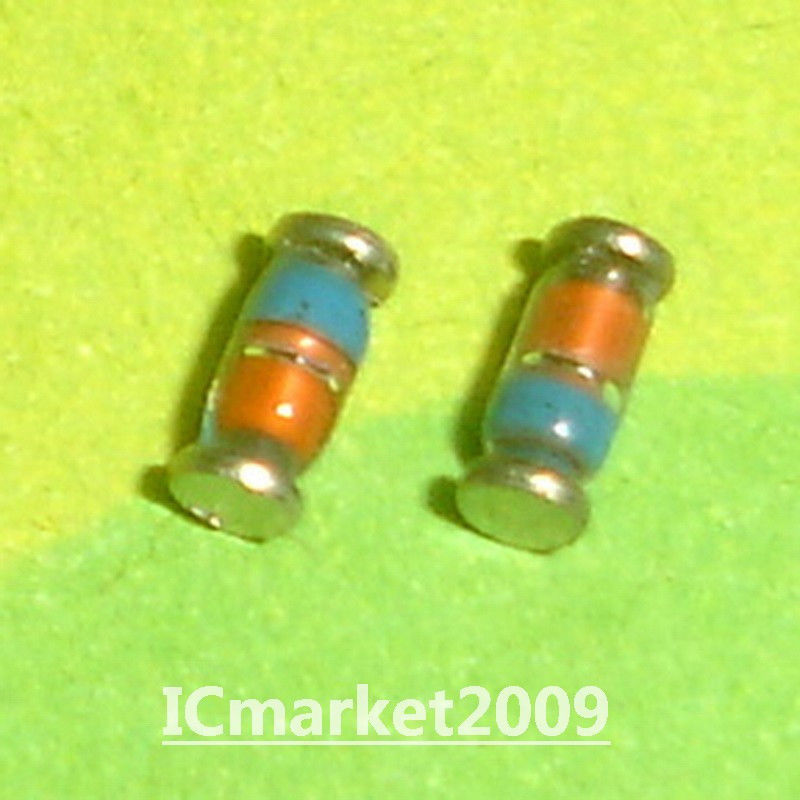 200 PCS ZMM8V2 8.2V 1/2W 0.5 Watt 8.2 Volt Zener Diode 1206 Cylindrical Diodes