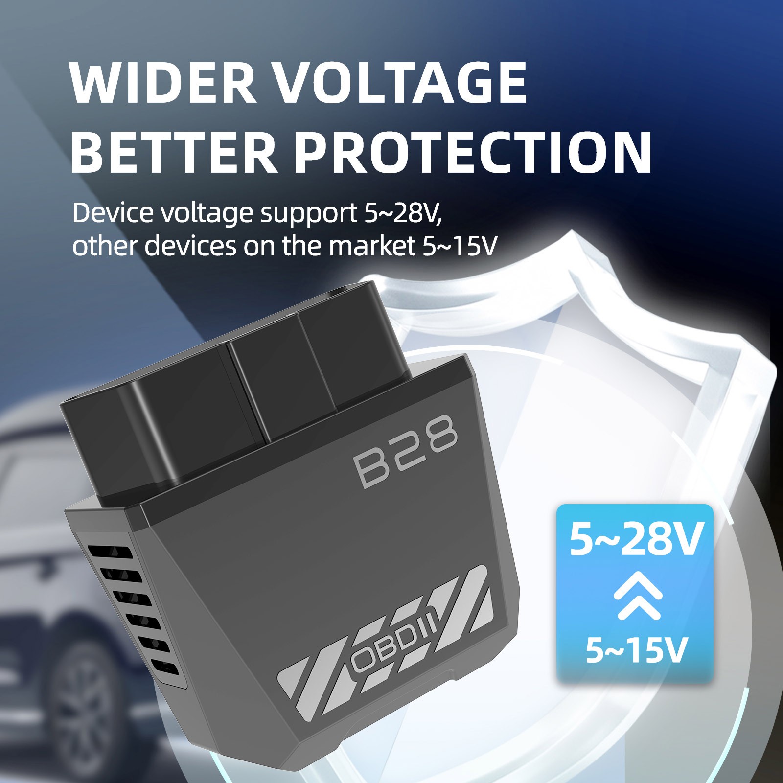 ELM327 Car OBD2 Code Reader WIFI Bluetooth Auto Diagnostic Tool For Iphone IOS