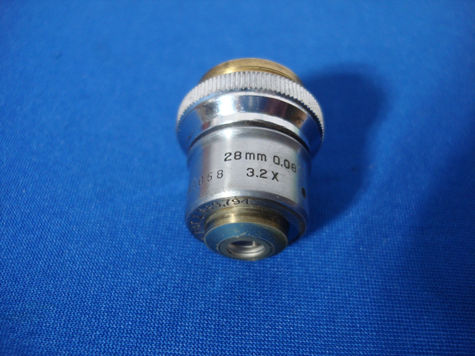 Bausch and Lomb Microscope Objectives 3.2x 10x 43x Apochormat Oil 90x