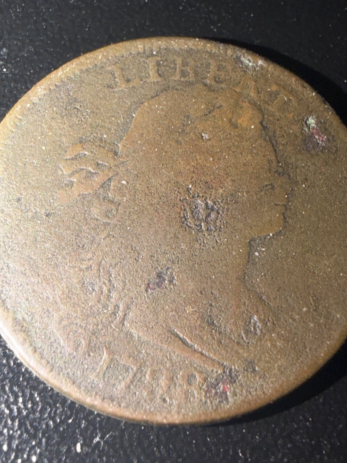 1798 1st Hair Style Large Cent G