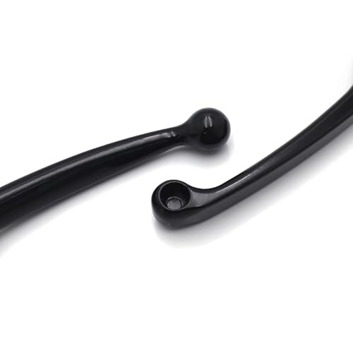 SKULL PIVOT- Motorcycle Brake Clutch Levers Adjustable Replacement Black