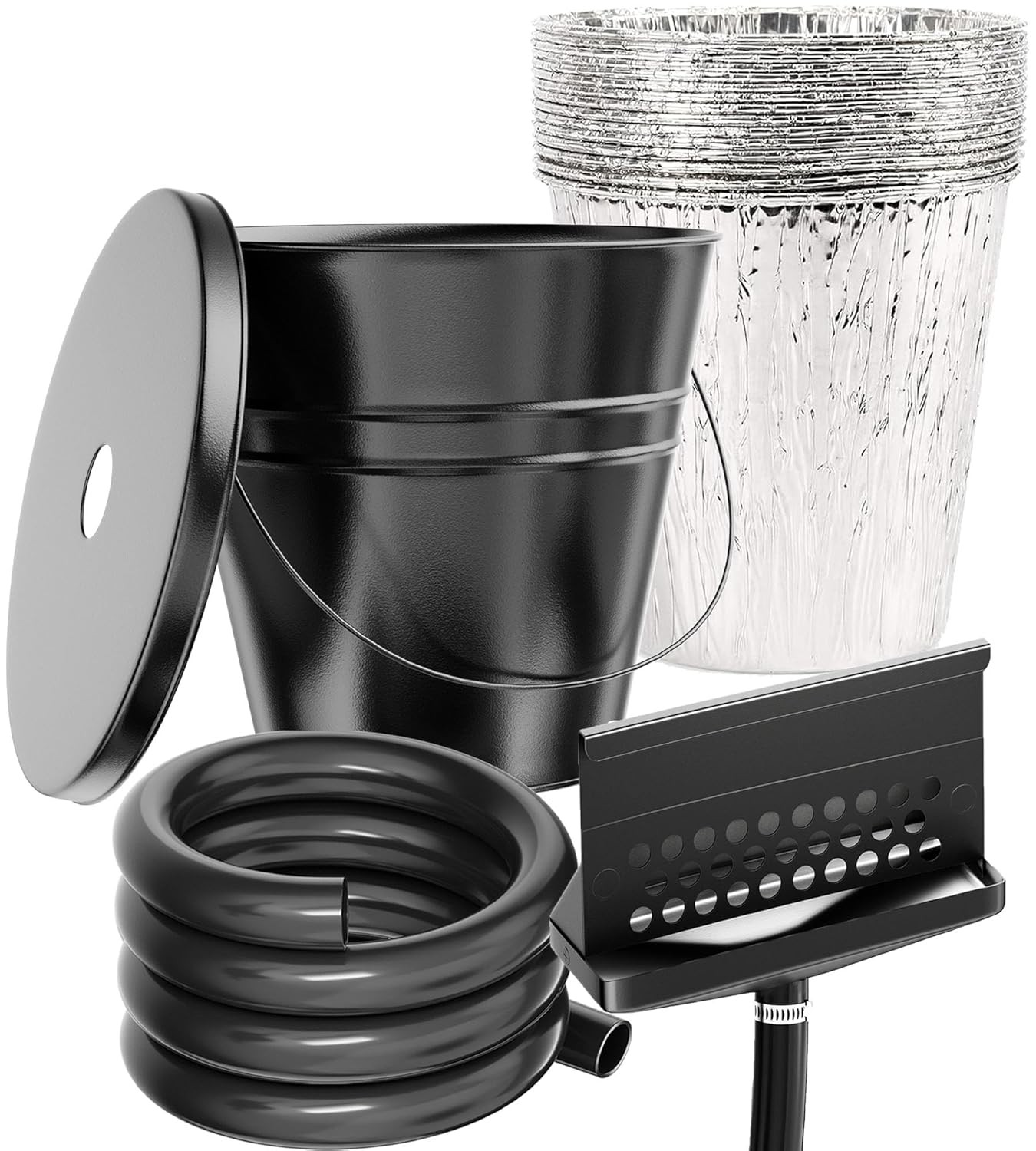 Rear Grease Drainage System for Blackstone Grease Catcher Upgrade, Blackstone...