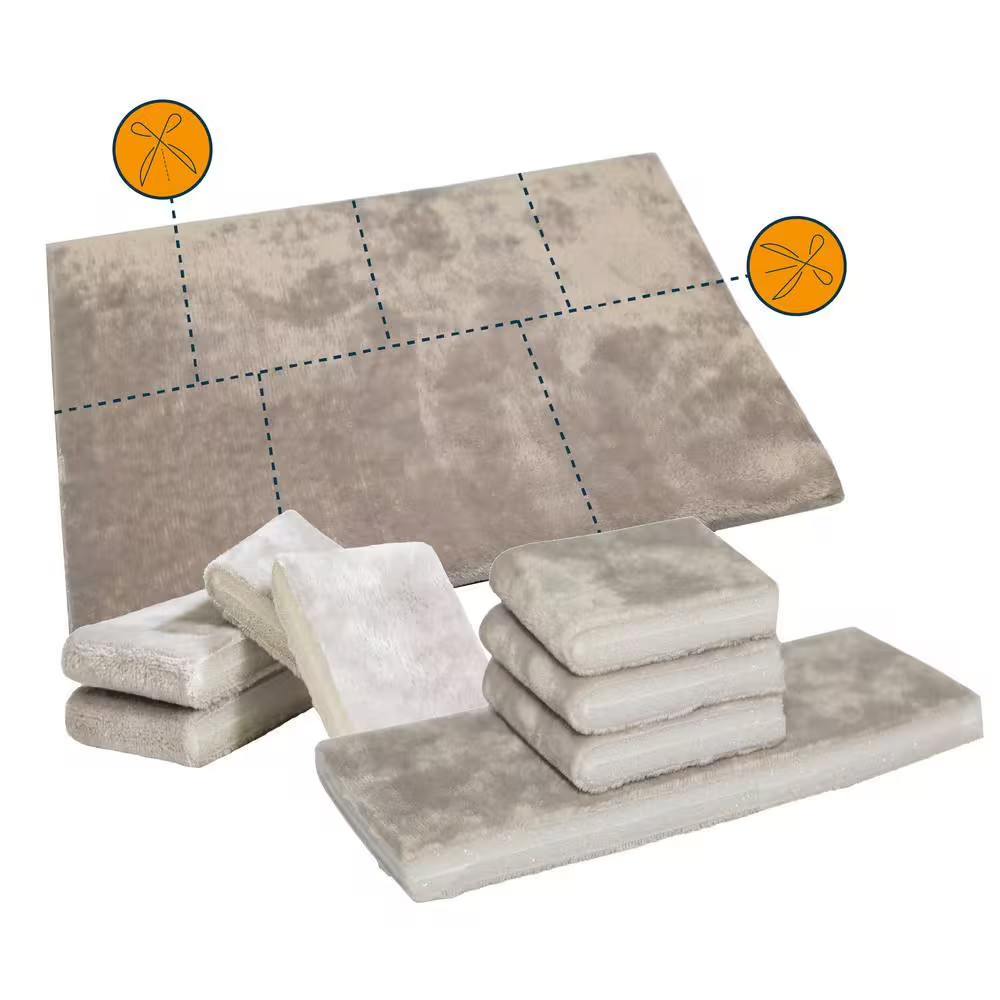 Cut-To-Size Double Thick Microfiber Stain Applicator Pad (1-Pack)