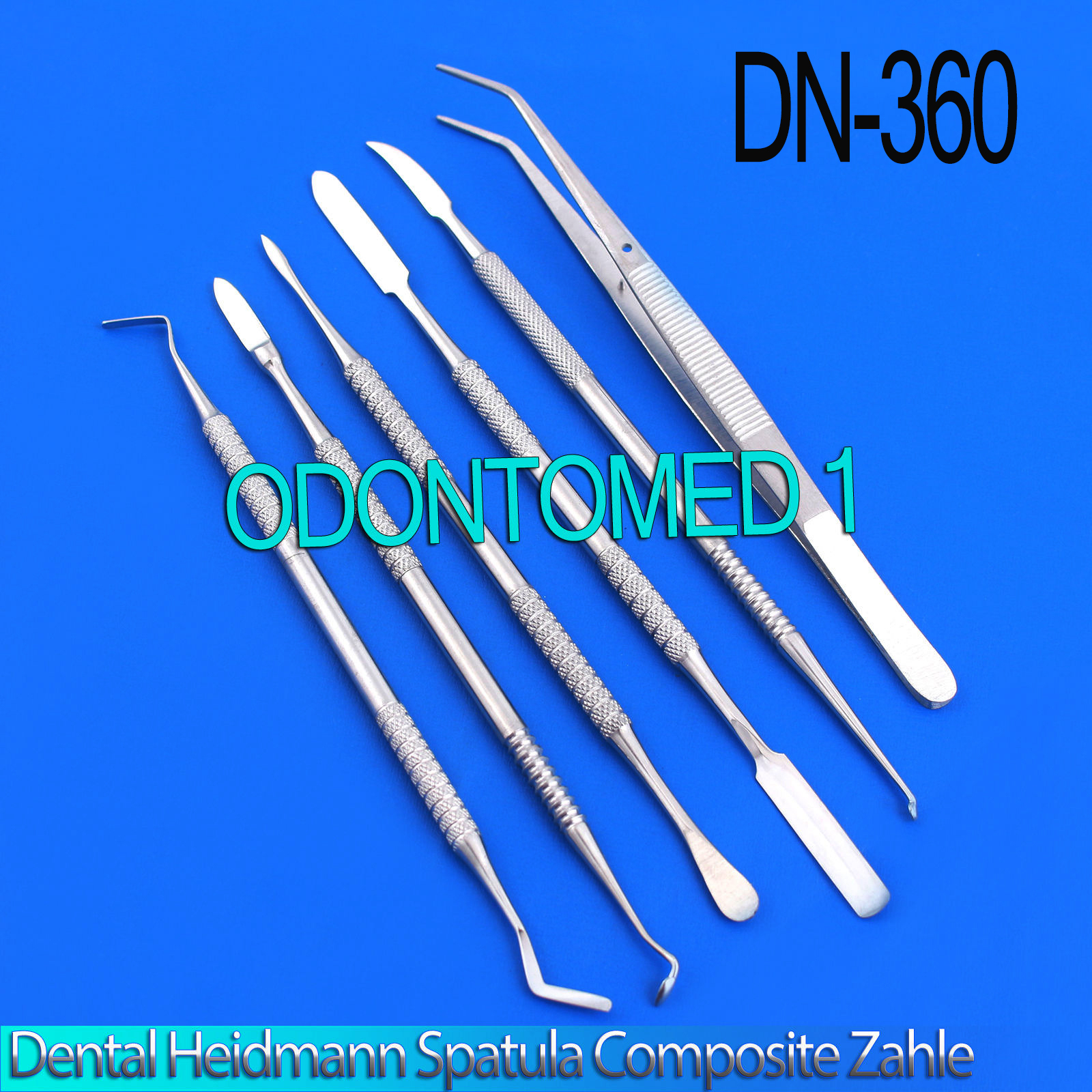 Dental Spatula Composite Zahle, Beale & Lecron Waxing Modelling Carvers,DN-360