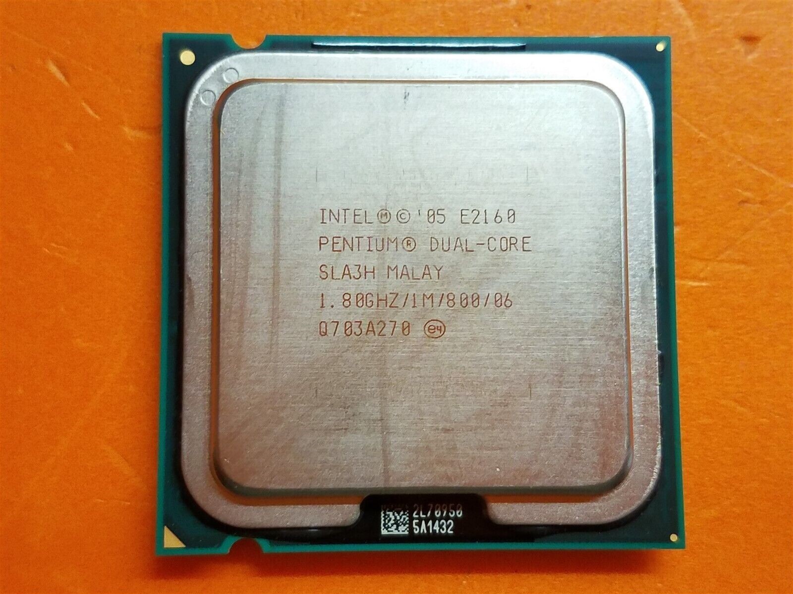 ⭐️⭐️⭐️⭐️⭐️ Intel Pentium E2160 Dual-Core SLA3H CPU Processor 1.8GHz