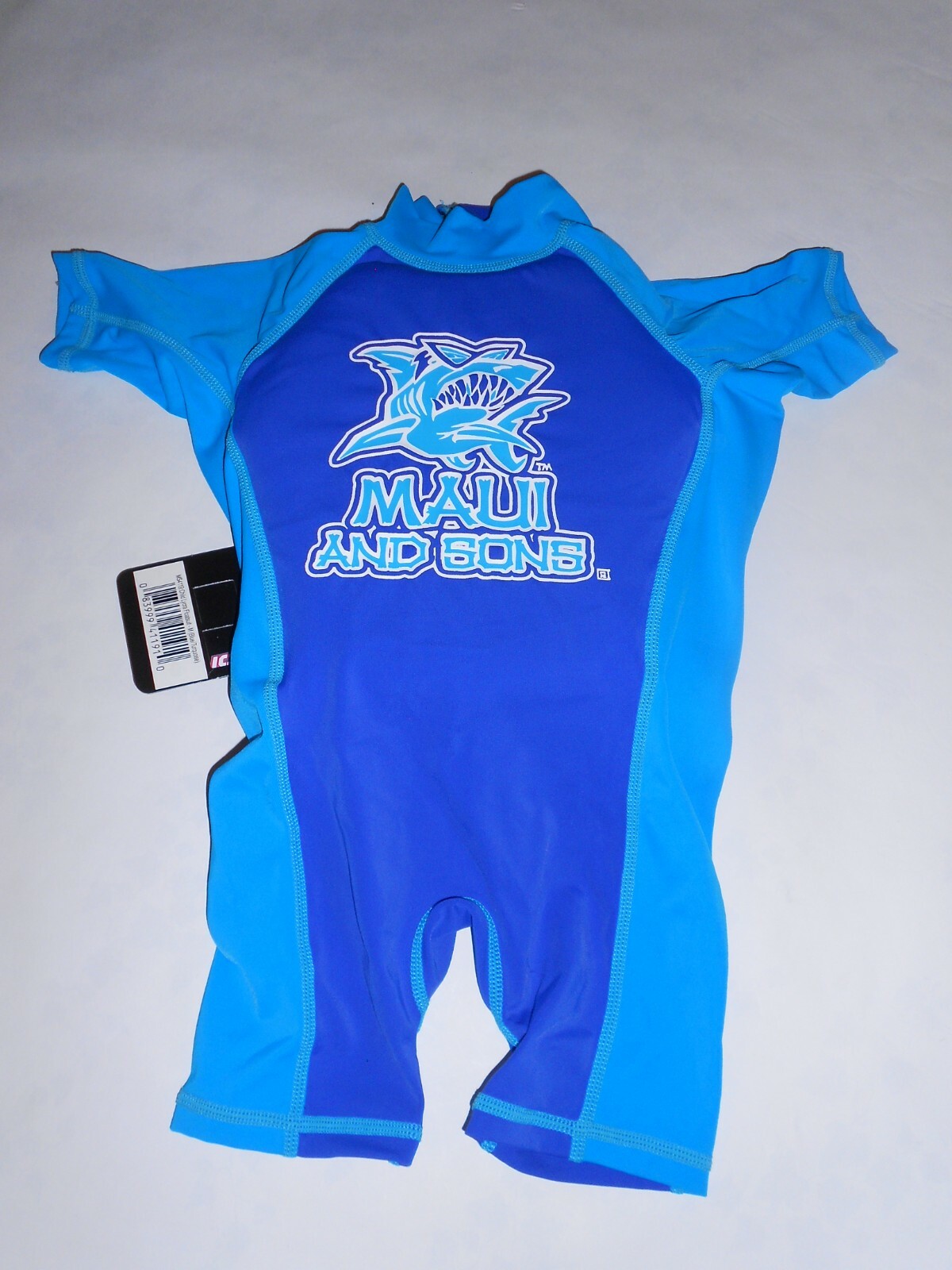 Unisex Children FLOAT SUIT by MAUI and SONS Sz M 40-50lb 18-23kg FLOATSUIT NEW