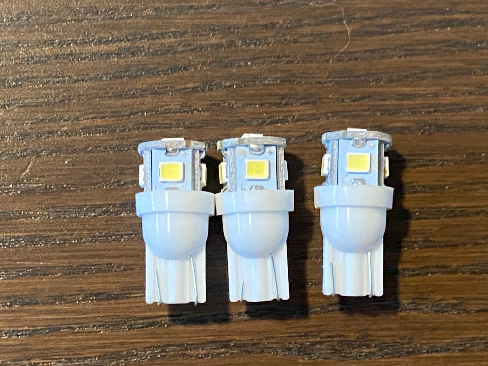 3 New Cool White 8V Wedge Lamp LED Light Bulbs for Pioneer Project/One Receivers